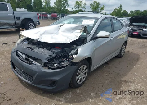 2012 Hyundai Accent Gls z USA, uszkodzony, nr VIN KMHCT4AE9CU222227